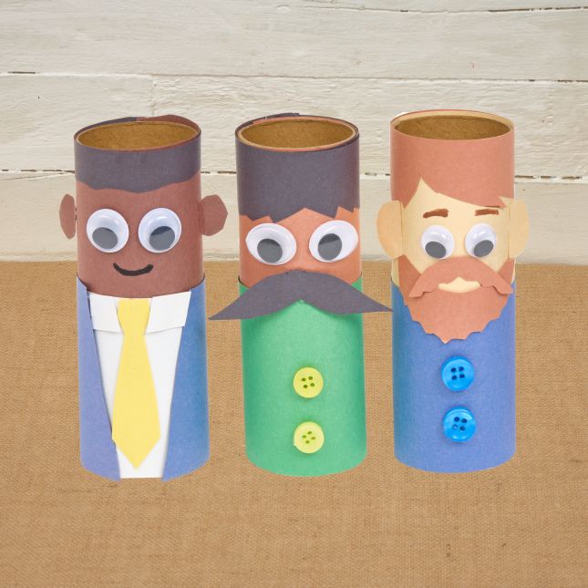 Colorations® Father’s Day Dad Character Craft Kit –