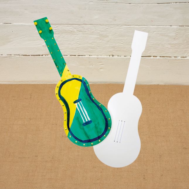 Colorations® Father’s Day My Dad Rocks Guitar Craft