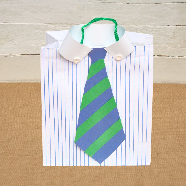 Colorations® Father’s Day Shirt and Tie Craft Bag