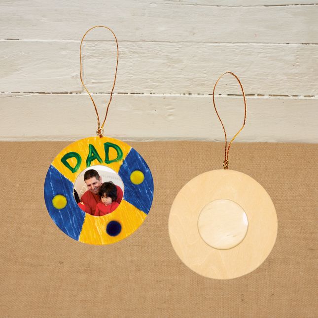 Colorations® Father’s Day Hanging Photo Ornament Craft Kit