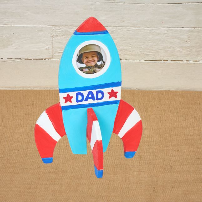 Colorations® Father’s Day Rocket Photo Frame Craft Kit