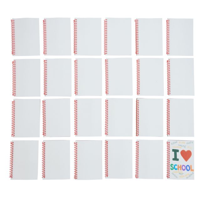 Colorations® Back-To-School My School Journal Craft Kit – Makes 24 Crafts