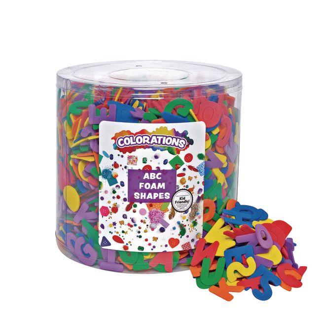 Colorations® Back-To-School Build-A-Word Apple Craft Kit – Makes 24 Crafts