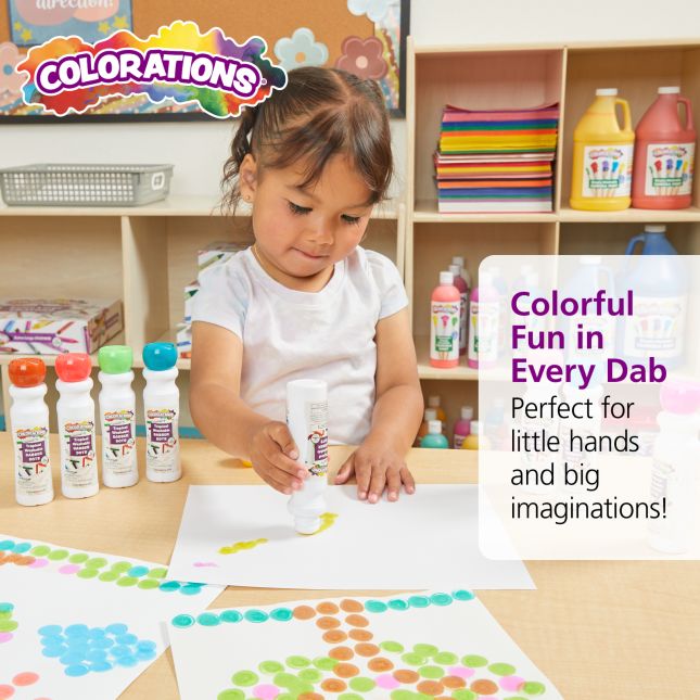 Colorations® Washable Dabber Marker Classroom Value Pack - Set of 32
