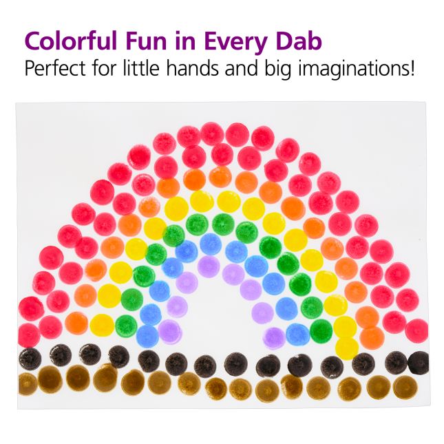 Colorations® Washable Dabber Marker Classroom Value Pack - Set of 32