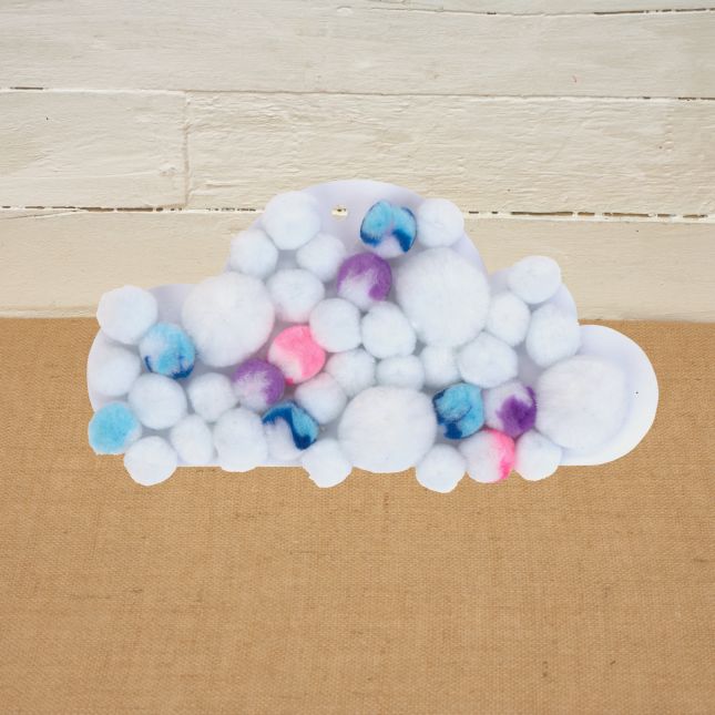 Colorations® Back-To-School Imagination Cloud Craft Kit – Makes 24 Crafts