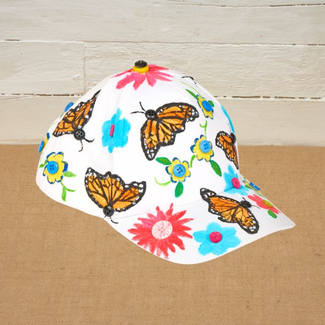 Colorations® Summer Style Cap Craft Kit – Makes