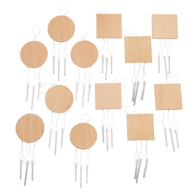 Colorations® Summer Spirit Wind Chime Craft Kit – Makes 12 Crafts