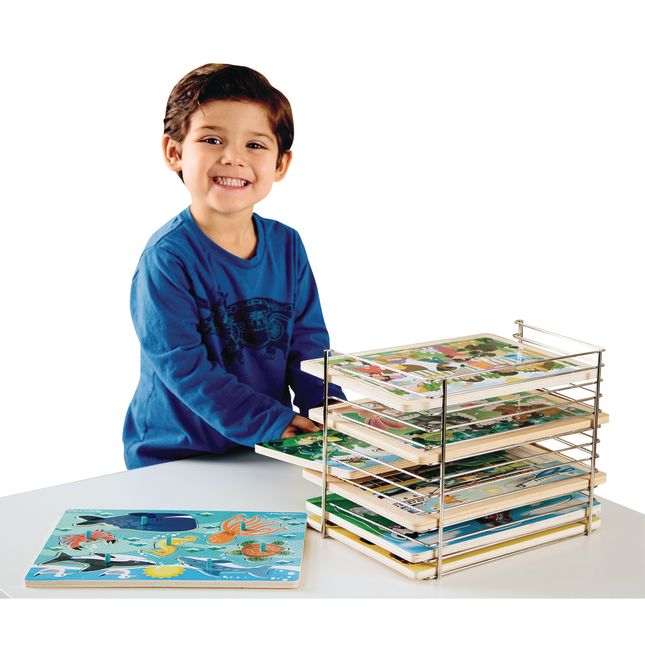 12-Puzzle Storage Rack