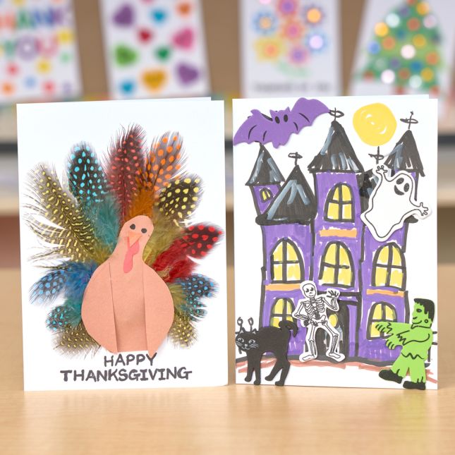 Colorations® Decorate Your Own Cards - Set of 24
