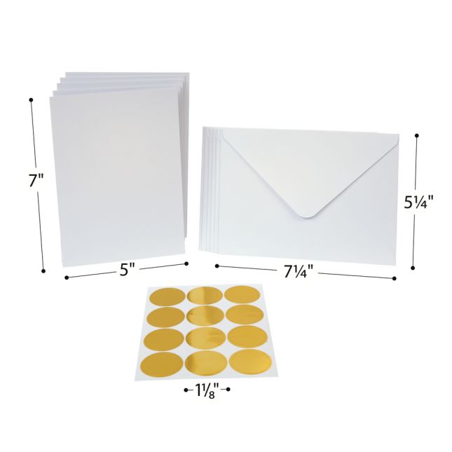 Colorations® Decorate Your Own Cards - Set of 24