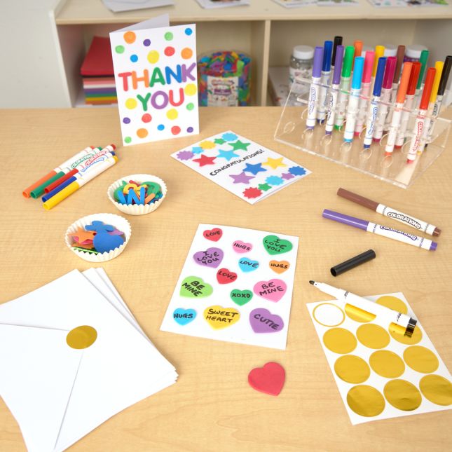 Colorations® Decorate Your Own Cards - Set of 24