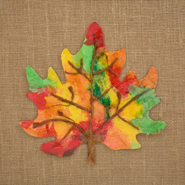 Colorations® Thanksgiving Leaf Art Craft Kit – Makes