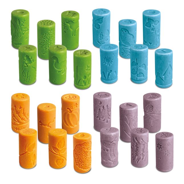 24 Stamper Rollers - Let's Roll Season - 48 Different Stampers
