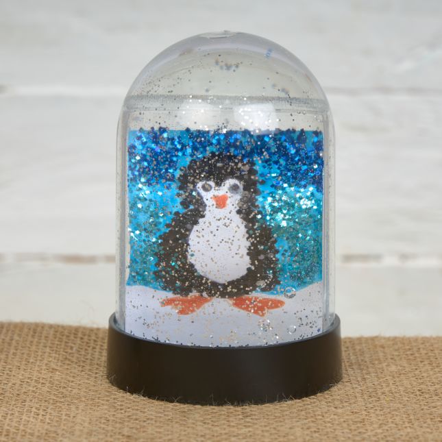 Colorations® Winter Penguin Snow Globe Craft Kit - Makes 12 Crafts