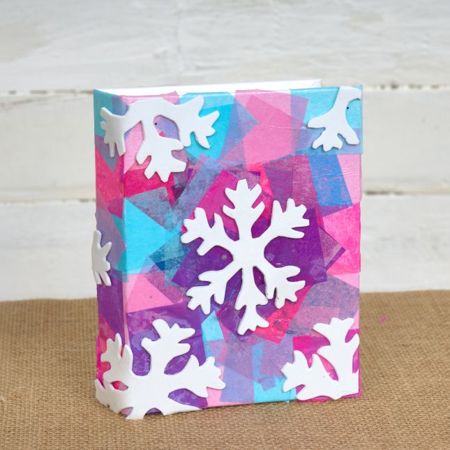 Colorations® Winter Snowflake Photo Album Craft Kit - Makes 12 Crafts
