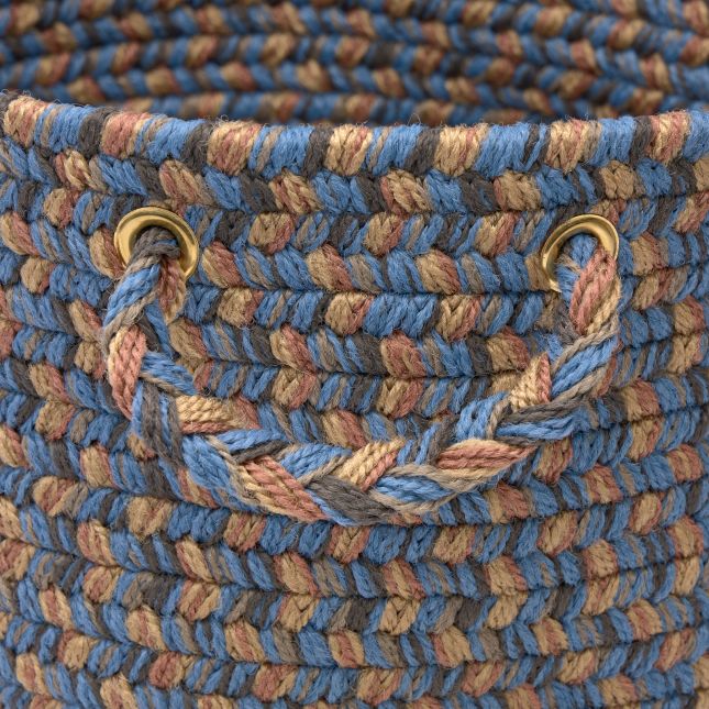 Environments® Camden Basket - Denim Blue - 14"x10"