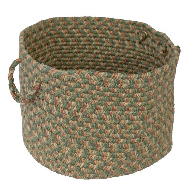 Environments® Camden Basket - Basil - 14"x10"