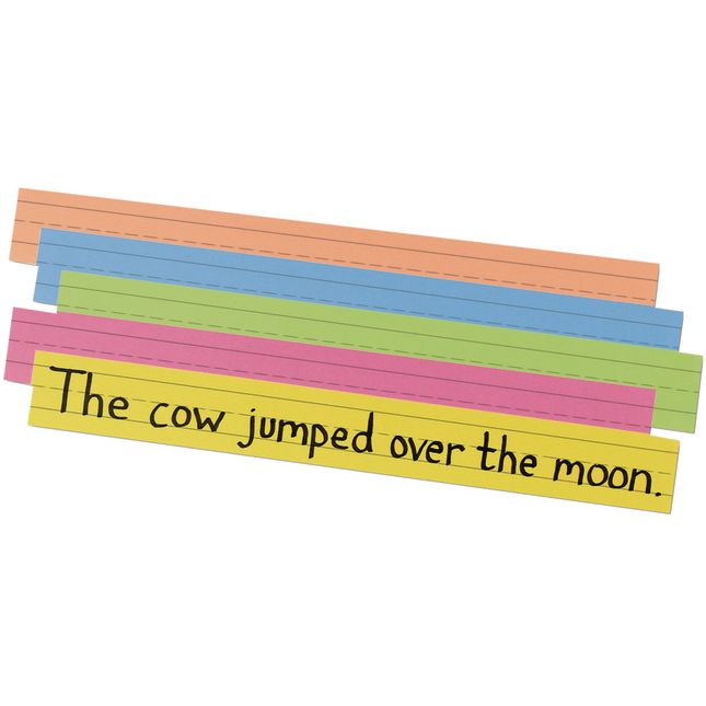 Super Bright Sentence Strips