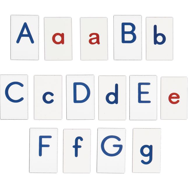 Really Good Stuff® Magnetic Alphabet Letter Tiles with