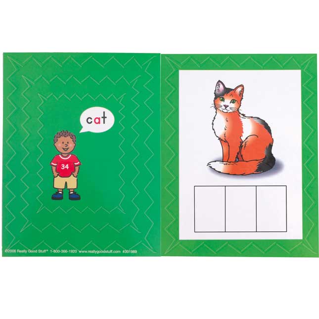 Make-A-Word CVC Word Building Cards Set