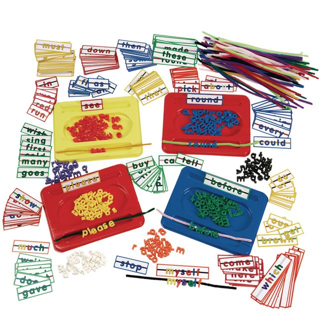 Sight Word String Ups Set