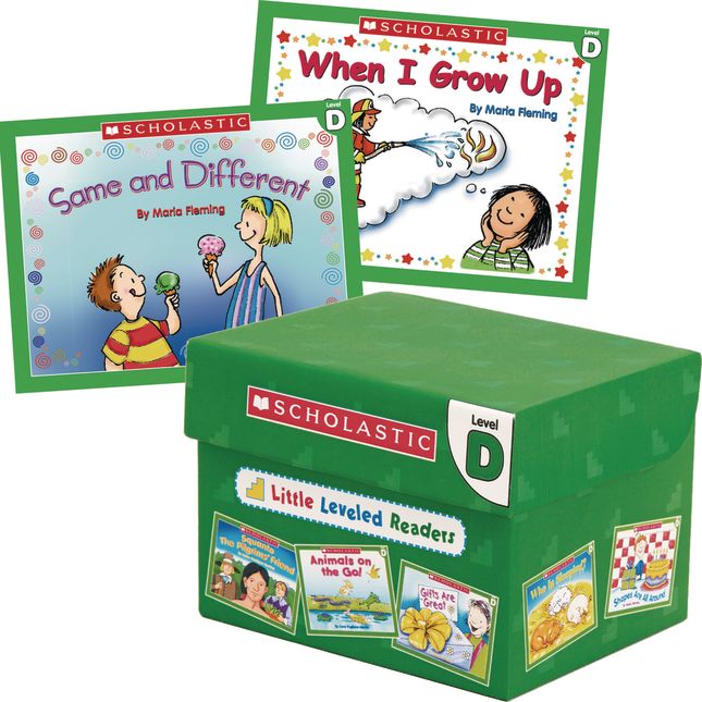 Little Leveled Readers Book Set - Set D