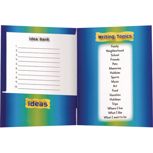 Four Pocket Writing Workshop Folders - 12 folders.