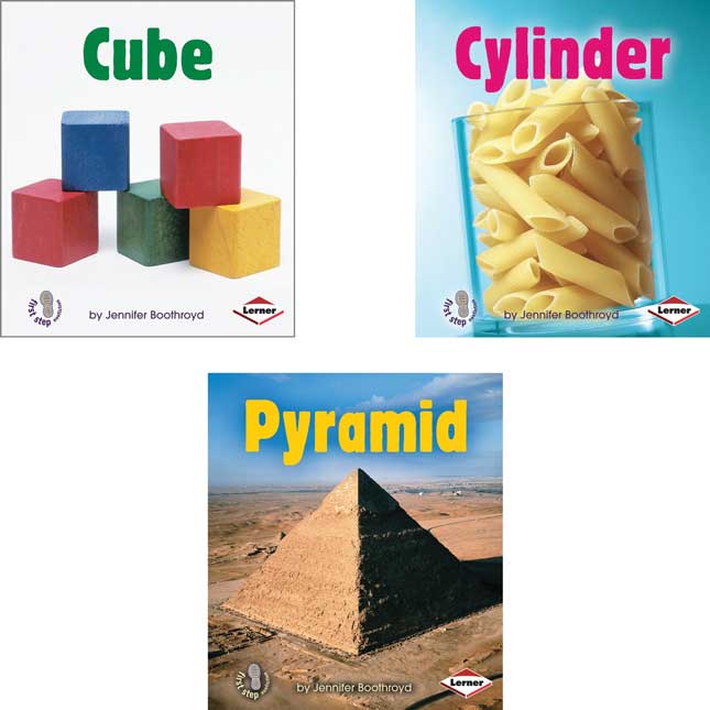 First Step Nonfiction: Solid Shapes - 6-Book Set