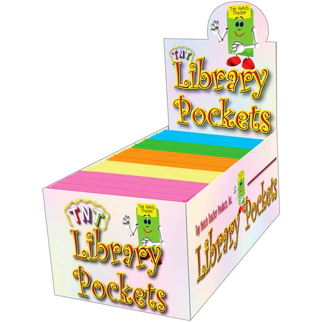 Library Pockets- Self Adhesive - 375 pockets.