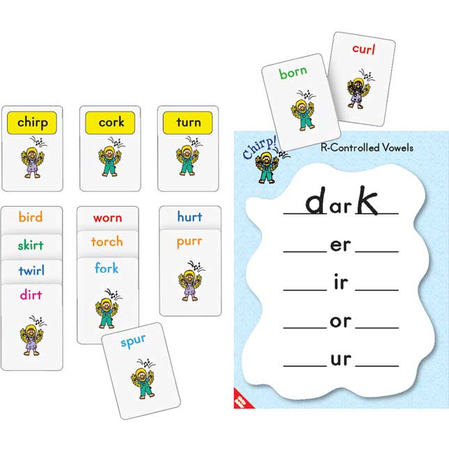 Chirp! R Controlled Patterns Literacy Center - Grades 2-3