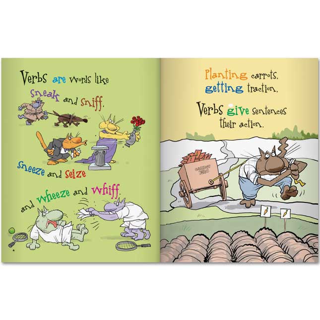 Slide and Slurp, Scratch and Burp: More About Verbs Book