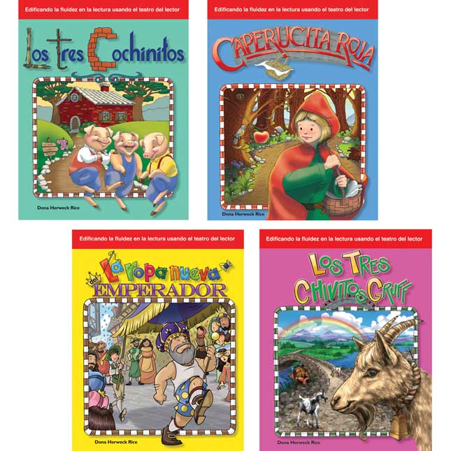 Reader's Theater Folk and Fairy Tales Spanish Book Set