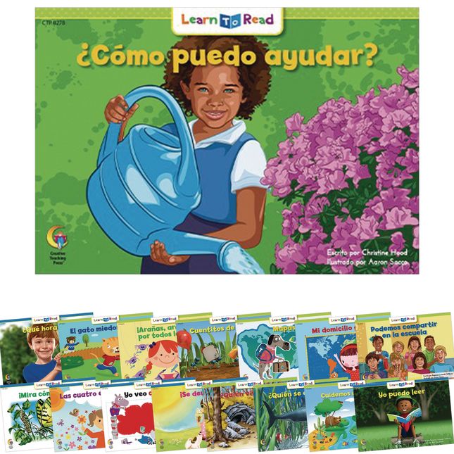 Spanish Language Learn To Read 16-Book Set