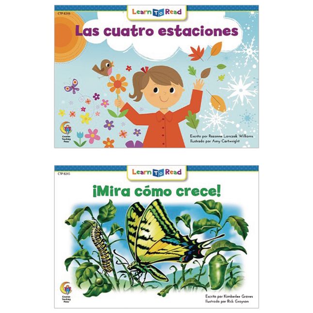 Spanish Language Learn To Read 16-Book Set