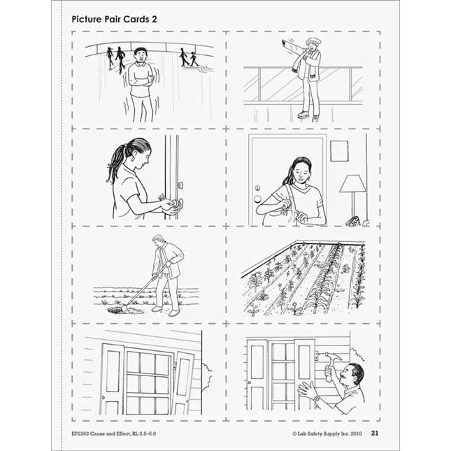 Cause And Effect  Comprehension Activities Book - Level: 3.5-5.0