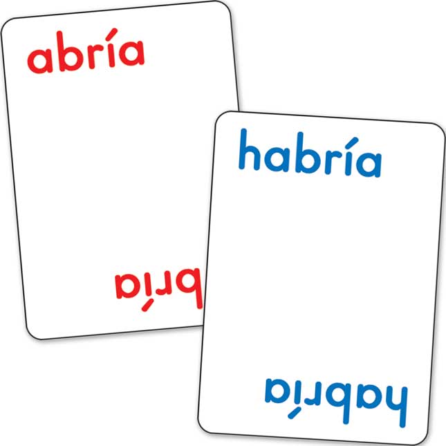 Palabras HomoA´fonas (Spanish Homophone Learning Deck Cards™)