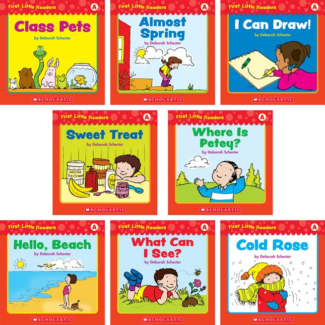 First Little Readers Book Set: Level A