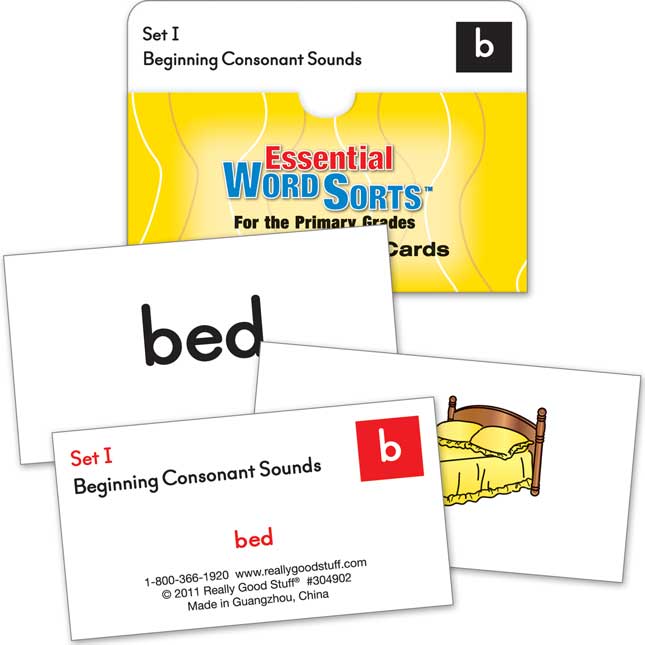 Essential Word Sorts™- Primary Grades, 2nd Edition Book and Cards