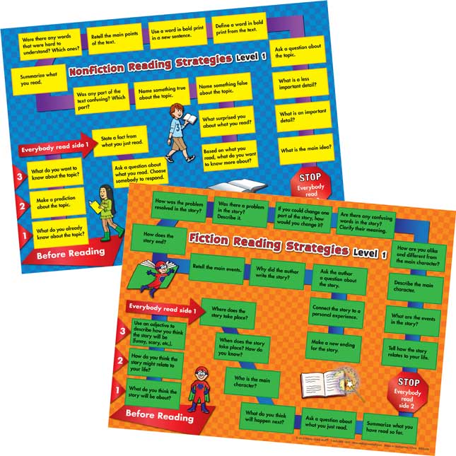 Reading Strategies Game Literacy Center Level 1 - multi-item product