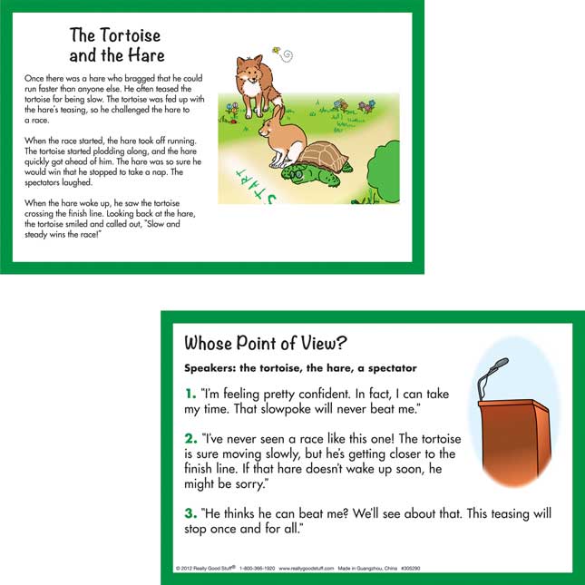 Tell A Tale: Point Of View Literacy Center