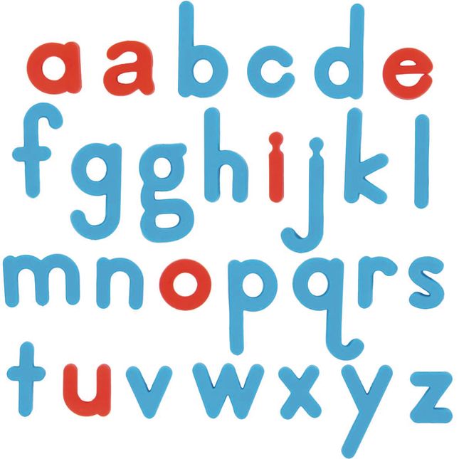 Really Good Stuff® EZread™ Plastic Magnetic Lowercase Letters