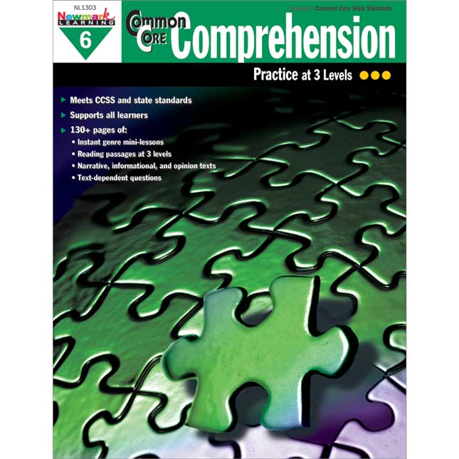 Common Core Comprehension Book - Grade 6