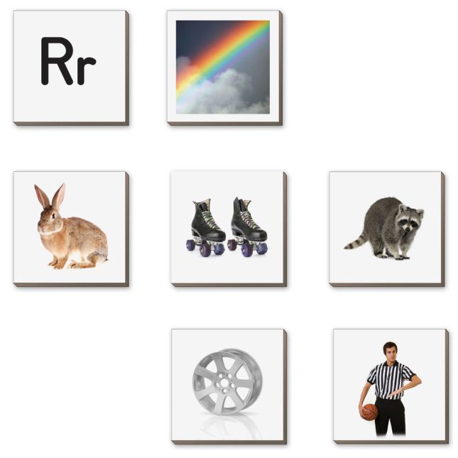 Really Good Stuff® EZread™ Magnetic Photo Tiles: Beginning Sounds