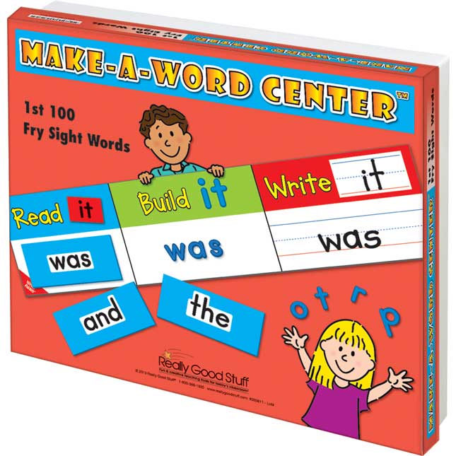 Make-A-Word Center™: 1st 100 Fry Sight Words - 1 center