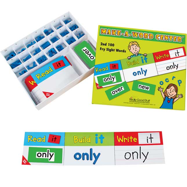 Make-A-Word Center™: 2nd 100 Fry Sight Words