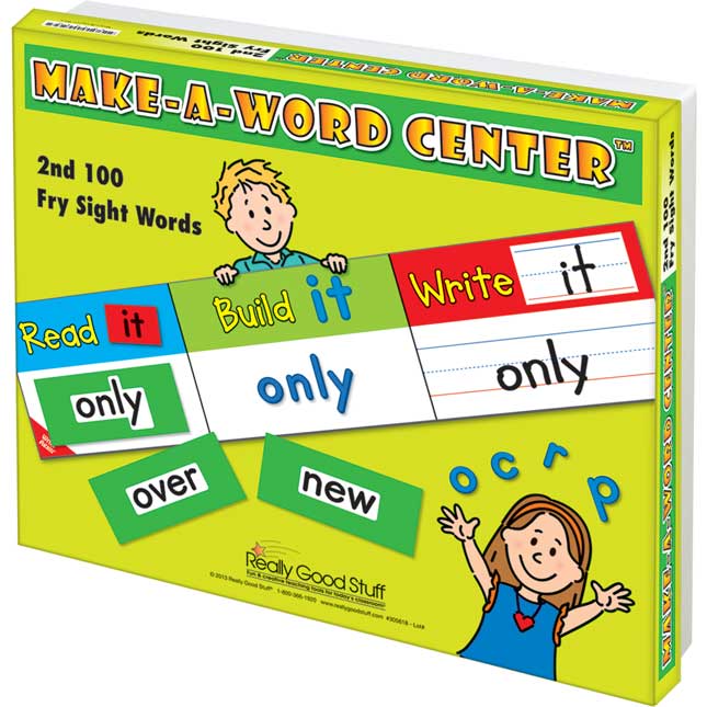 Make-A-Word Center™: 2nd 100 Fry Sight Words