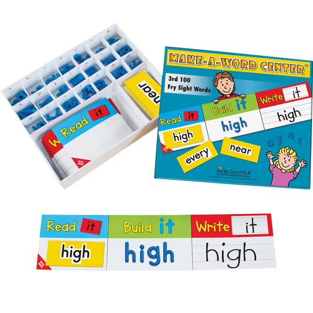 Make-A-Word Center™: 3rd 100 Fry Sight Words