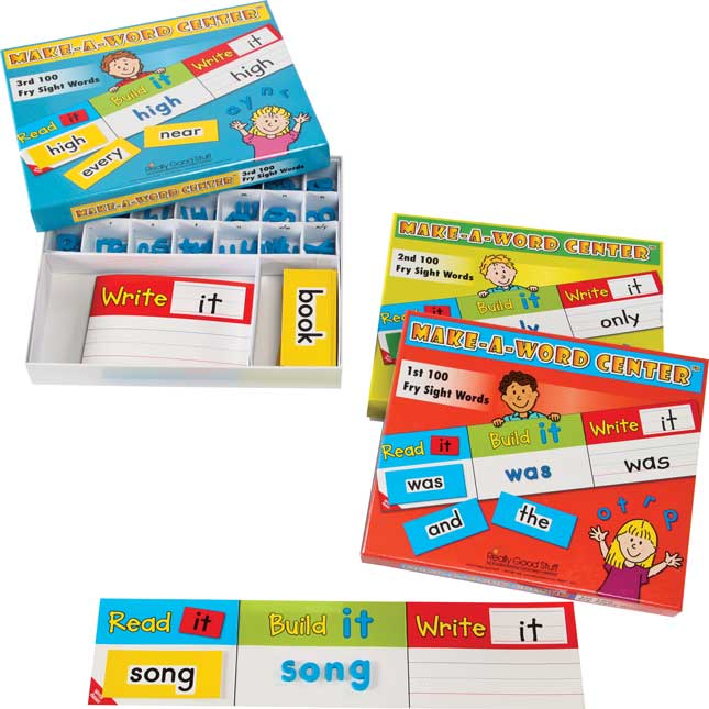 Make-A-Word Center™: Fry Sight Words Complete Set