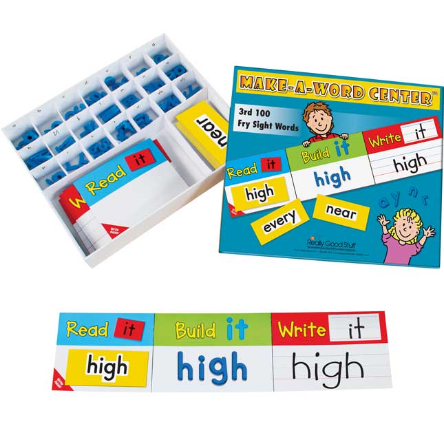 Make-A-Word Center™: Fry Sight Words Complete Set